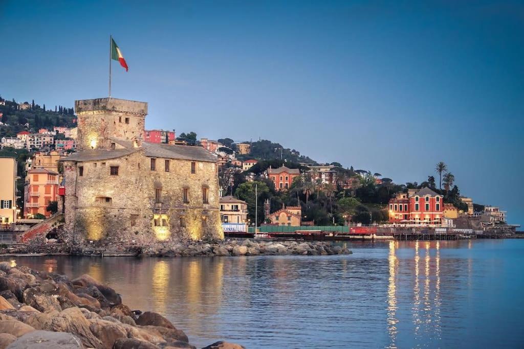 Portofino - Appartamento Vista Mare - Rooftop Terrazzo - In Centro Citta - Free Wifi Rapallo Exterior foto