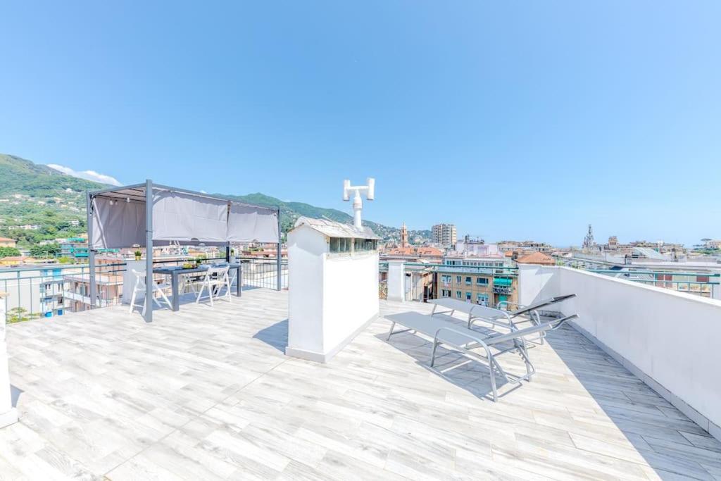 Portofino - Appartamento Vista Mare - Rooftop Terrazzo - In Centro Citta - Free Wifi Rapallo Exterior foto